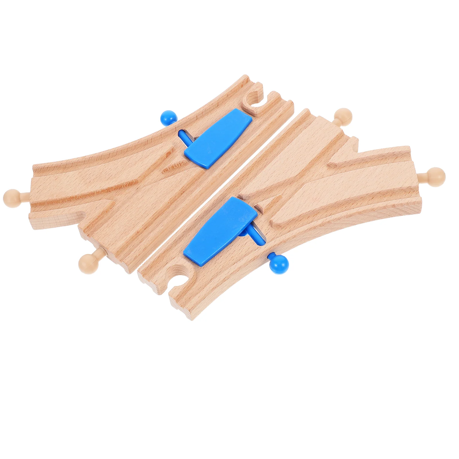 2 Pcs Track Accessories Play Turntable Wooden Train Tracks Expansion Replacement Pegs for Child
2 Pcs Track Accessories Play Turntable Wooden Train Tracks Expansion Replacement Pegs for Child