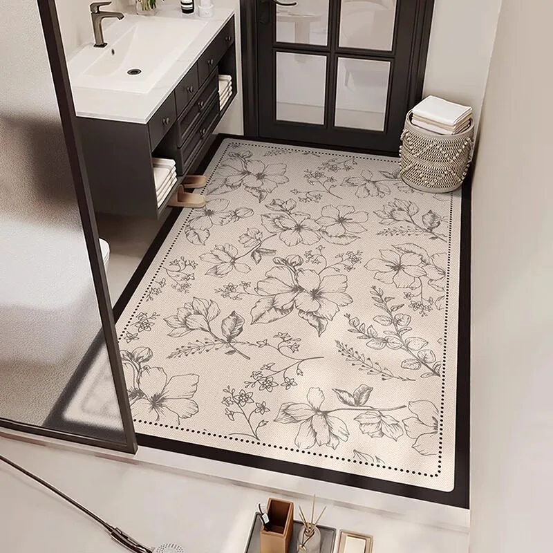 Absorbent Bathroom Rug Non-slip Diatomite Floor Mat Geometric Pattern Bath Carpet Toilet Area Rugs Quick-drying Home Decor Mats
Absorbent Bathroom Rug Non-slip Diatomite Floor Mat Geometric Pattern Bath Carpet Toilet Area Rugs Quick-drying Home Decor Mats