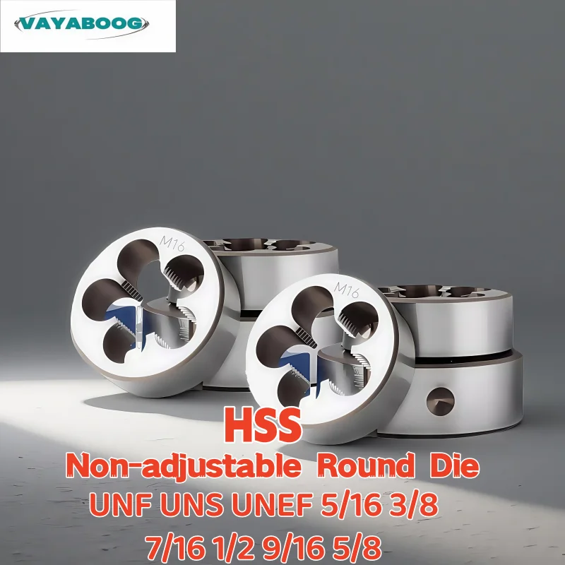 1PCS HSS American Round Dies UNF UNS UNEF U 5/16 3/8 7/16 1/2 9/16 5/8 Alloy Steel Screw Threading Dies
1PCS HSS American Round Dies UNF UNS UNEF U 5/16 3/8 7/16 1/2 9/16 5/8 Alloy Steel Screw Threading Dies
