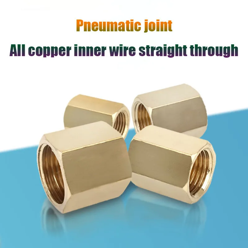 1-50pcs/lot Brass Hose Pipe Fitting 1/8" 1/4" 3/8" 1/2" 3/4" 1" BSP Female Thread Hex Coupling Coupler Fast Connetor Adapter
1-50pcs/lot Brass Hose Pipe Fitting 1/8" 1/4" 3/8" 1/2" 3/4" 1" BSP Female Thread Hex Coupling Coupler Fast Connetor Adapter