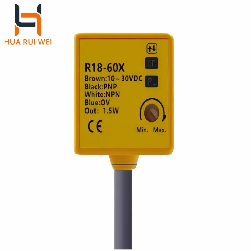 Hot Sale New R18-60X Industrial Automation Proximity Switch Sensor
Hot Sale New R18-60X Industrial Automation Proximity Switch Sensor