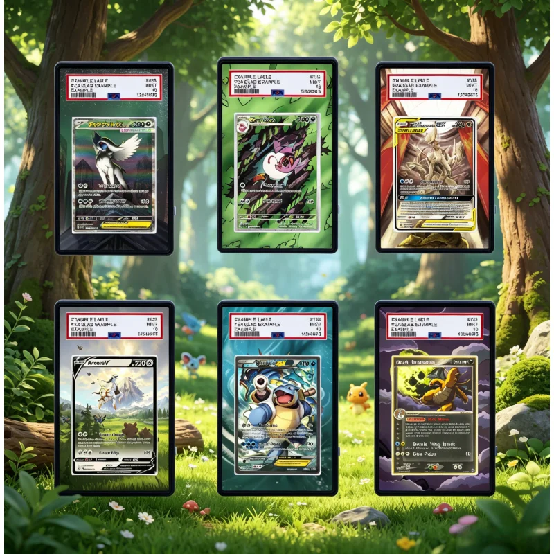 Lugia Oricorio Arceus TCG Graded Card Slab Clear Acrylic Card Brick Display Stand Gift For Anime Collectors Card Not Included
Lugia Oricorio Arceus TCG Graded Card Slab Clear Acrylic Card Brick Display Stand Gift For Anime Collectors Card Not Included