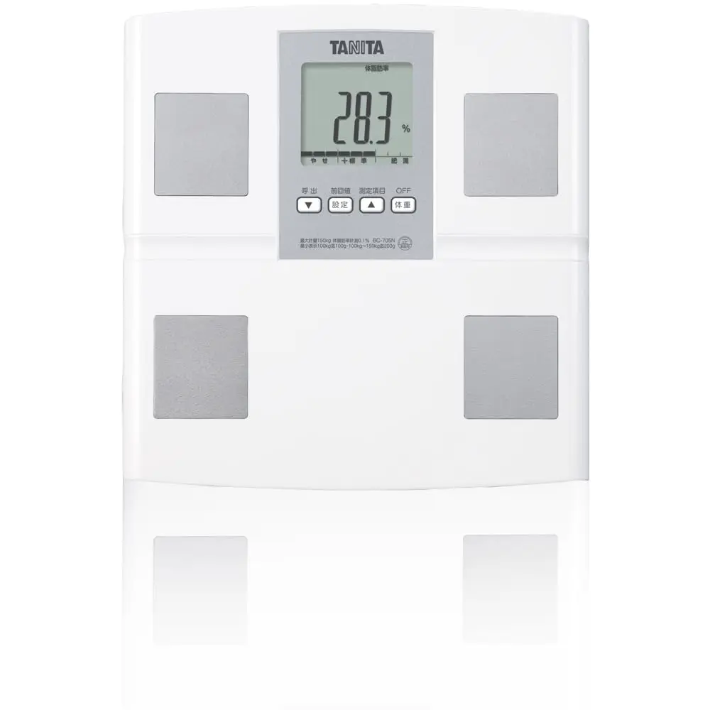 Японский монитор состава тела с автоматическим распознаванием для легкого отслеживания здоровья
Японский монитор состава тела с автоматическим распознаванием для легкого отслеживания здоровья