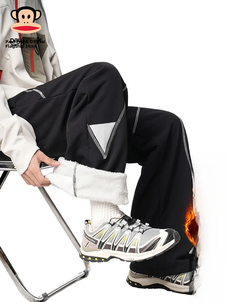 PaulFrank Winter Warm Fce Lined Casual Trousers Men's Trendy High Street Sle Loose Fit Wide Leg Pants Youth Faion
PaulFrank Winter Warm Fce Lined Casual Trousers Men's Trendy High Street Sle Loose Fit Wide Leg Pants Youth Faion