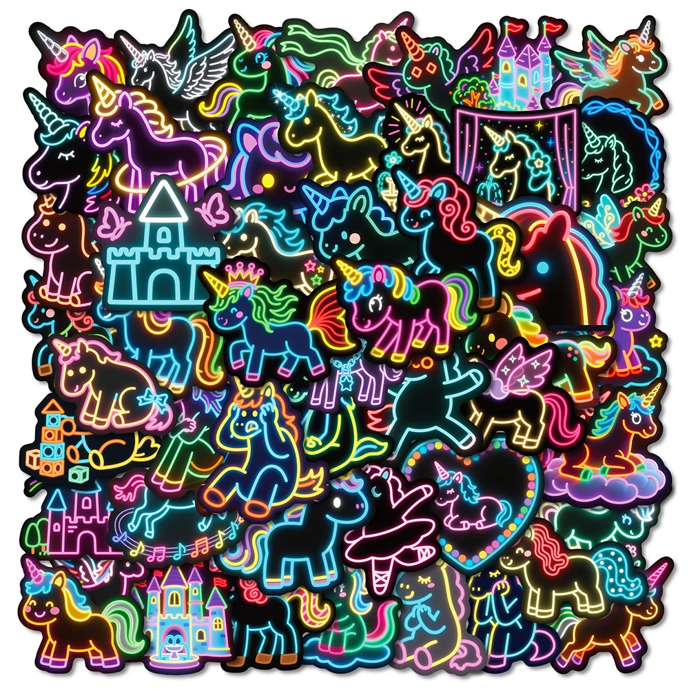 10/30/50pcs Neon Style Cute Unicorn Animals Cartoon Stickers Graffiti Phone Laptop Notebook Suitcase Waterproof Sticker Kids Toy
10/30/50pcs Neon Style Cute Unicorn Animals Cartoon Stickers Graffiti Phone Laptop Notebook Suitcase Waterproof Sticker Kids Toy