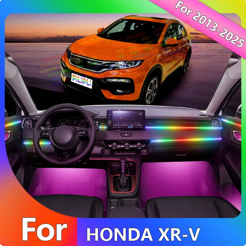 FILIPLI For 2018 For Honda XR-V Ambient Light Car Gadgets Decorations Accessories 64 Colors Car Decoration Led Lamp App Remote
FILIPLI For 2018 For Honda XR-V Ambient Light Car Gadgets Decorations Accessories 64 Colors Car Decoration Led Lamp App Remote