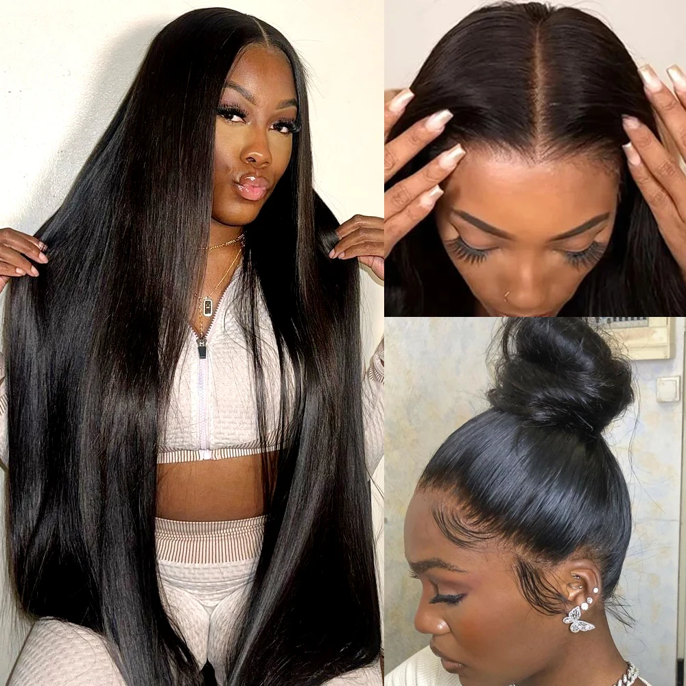 40 44Inch Bone Straight 13x6 360 HD Transparent Lace Frontal Wigs Human Hair Brazilian 7x5 Pre-Cut Lace Glueless Wig Wear and Go
40 44Inch Bone Straight 13x6 360 HD Transparent Lace Frontal Wigs Human Hair Brazilian 7x5 Pre-Cut Lace Glueless Wig Wear and Go