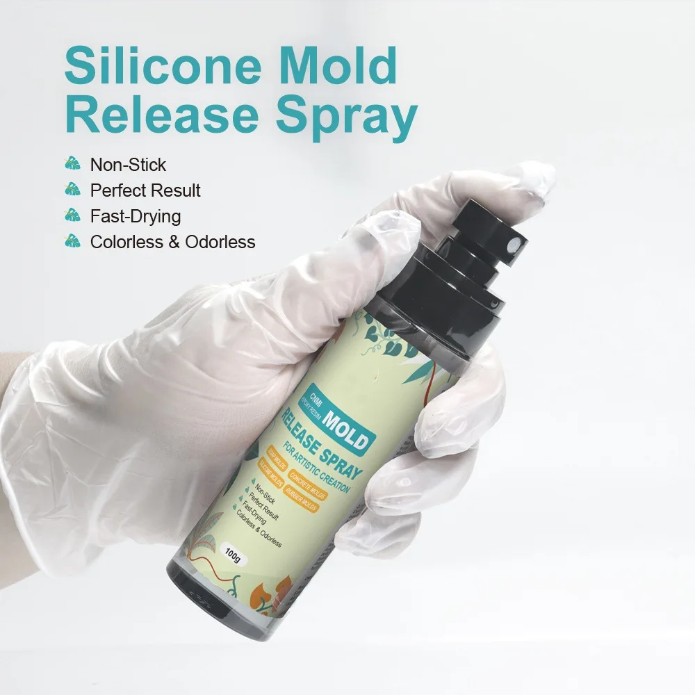 4oz Silicone Release Spray Strong Mould Fast Drying DIY Resin Candle Non-Stick Release Extends Mould Life Easy to Clean Widely
4oz Silicone Release Spray Strong Mould Fast Drying DIY Resin Candle Non-Stick Release Extends Mould Life Easy to Clean Widely