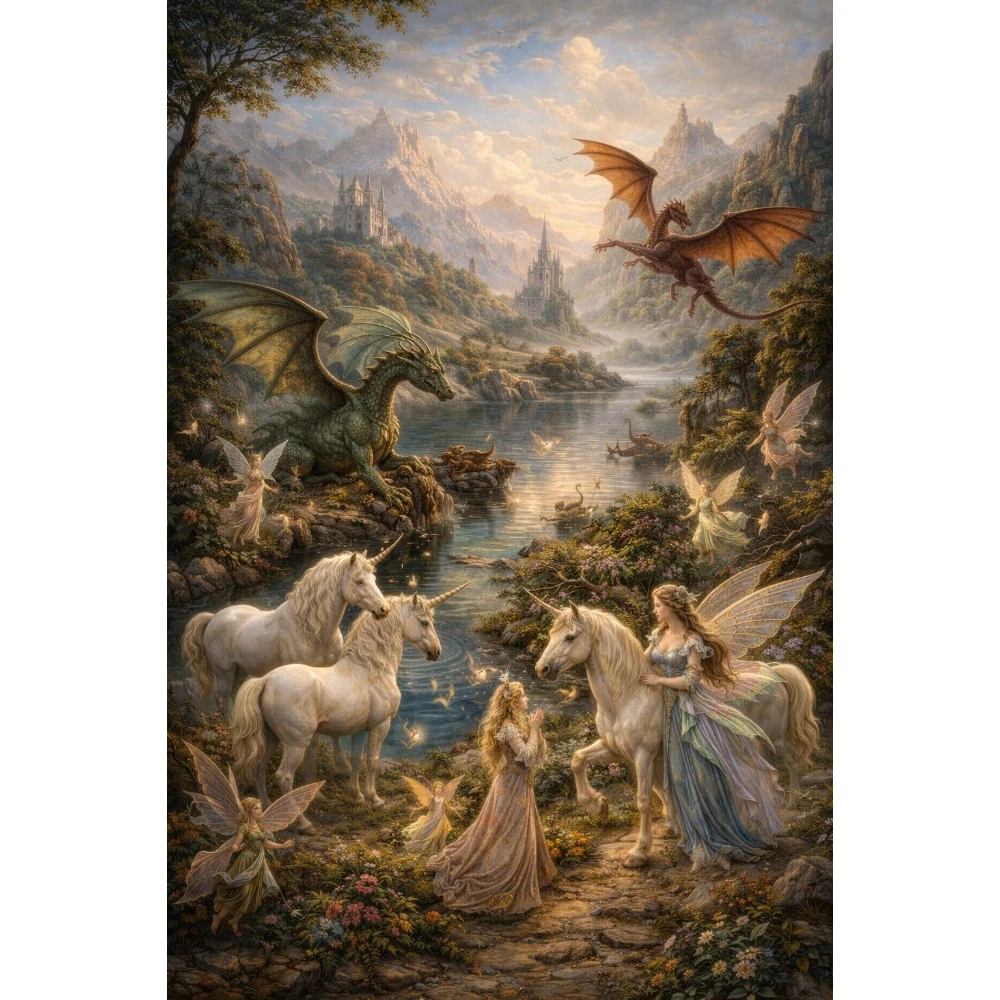500/1000/1200/2000 PCS Jigsaw Puzzles Fairy Tale World Dragon Family Activity Relaxing Games for Living Room Home Decor Gift
500/1000/1200/2000 PCS Jigsaw Puzzles Fairy Tale World Dragon Family Activity Relaxing Games for Living Room Home Decor Gift