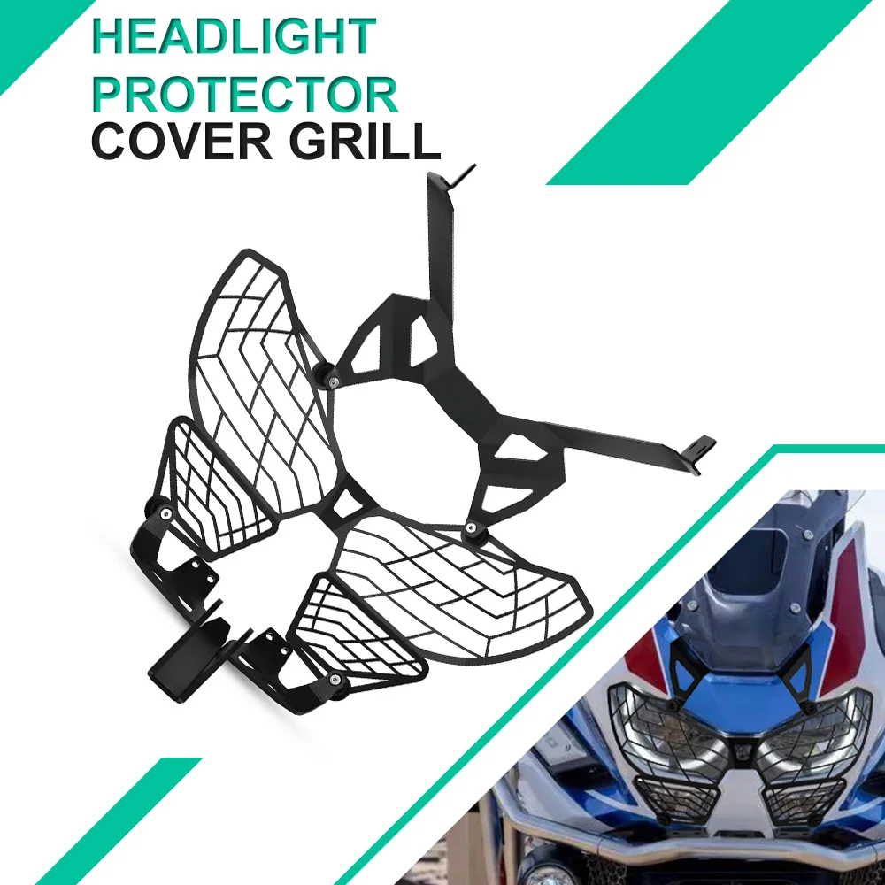 Motorcycle Headlight Head Light Guard Protector Cover FOR HONDA CRF1100L AFRICA TWIN ADV CRF 1100 L ADVENTURE SPORTS 2019 2021