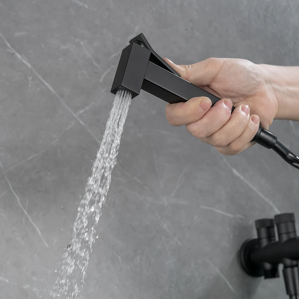 Export quality toilet flushing spray gun suit partner woman washer hose nozzle pressure black bathroom home
Export quality toilet flushing spray gun suit partner woman washer hose nozzle pressure black bathroom home