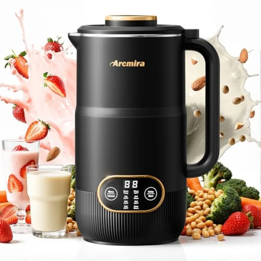 8 in 1 Nut Milk Maker 8 Blade 35oz Homemade Almond Oat Coconut Soy Plant Based Milks and Non Dairy Beverages Soy Milk Maker Mac
8 in 1 Nut Milk Maker 8 Blade 35oz Homemade Almond Oat Coconut Soy Plant Based Milks and Non Dairy Beverages Soy Milk Maker Mac