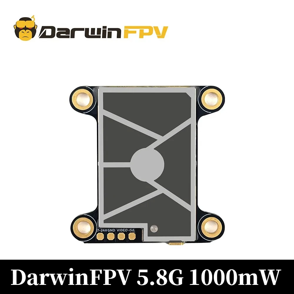 DarwinFPV Cement 5.8G 1000mW VTX Waterproof 5.8G 40CH HULK Ⅱ VTX
DarwinFPV Cement 5.8G 1000mW VTX Waterproof 5.8G 40CH HULK Ⅱ VTX