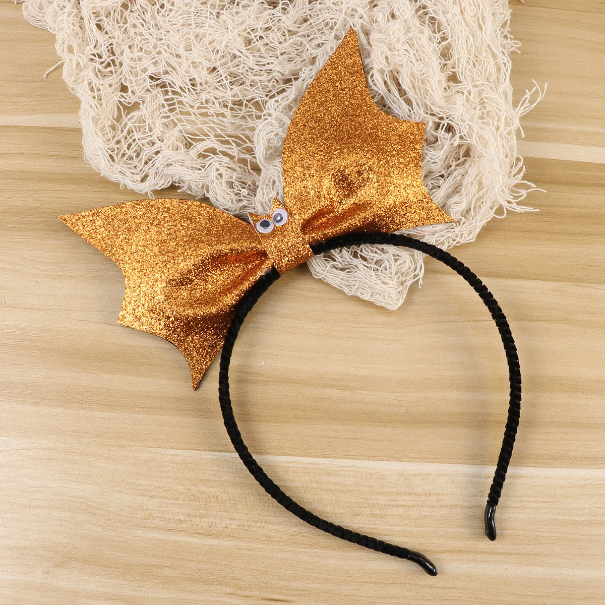 1 Piece Glitter Bat Headband for Kids Shiny Sequin Performance Hair Hoop Creative Costume Party Accessory Golden Hair Band
1 Piece Glitter Bat Headband for Kids Shiny Sequin Performance Hair Hoop Creative Costume Party Accessory Golden Hair Band