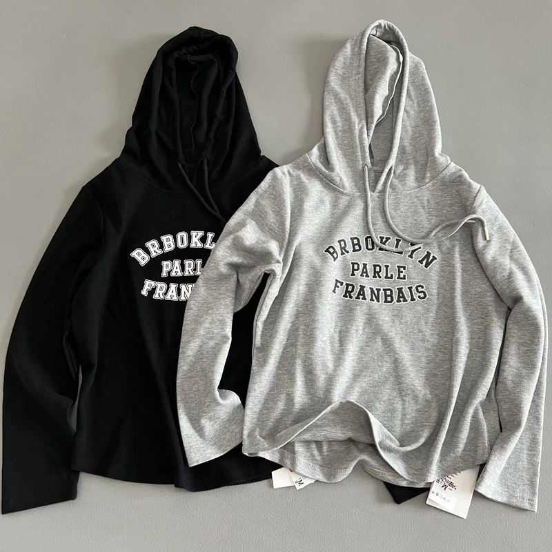 Casual Loose Hoodie Commuting For Women Letter Pattern All Match Daily Coats American Style Long Sleeved Pullover Top
Casual Loose Hoodie Commuting For Women Letter Pattern All Match Daily Coats American Style Long Sleeved Pullover Top