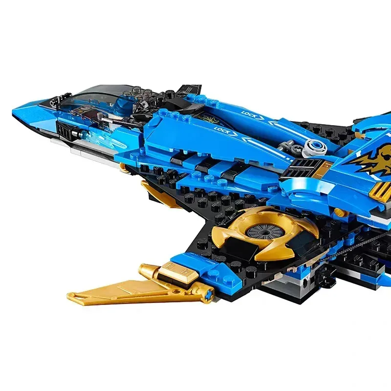 Compatible Sets Ninja Series Building Blocks Jay Storm Fighter Element Spaceship Flying Machine Children's Assembling Gifts
Compatible Sets Ninja Series Building Blocks Jay Storm Fighter Element Spaceship Flying Machine Children's Assembling Gifts
