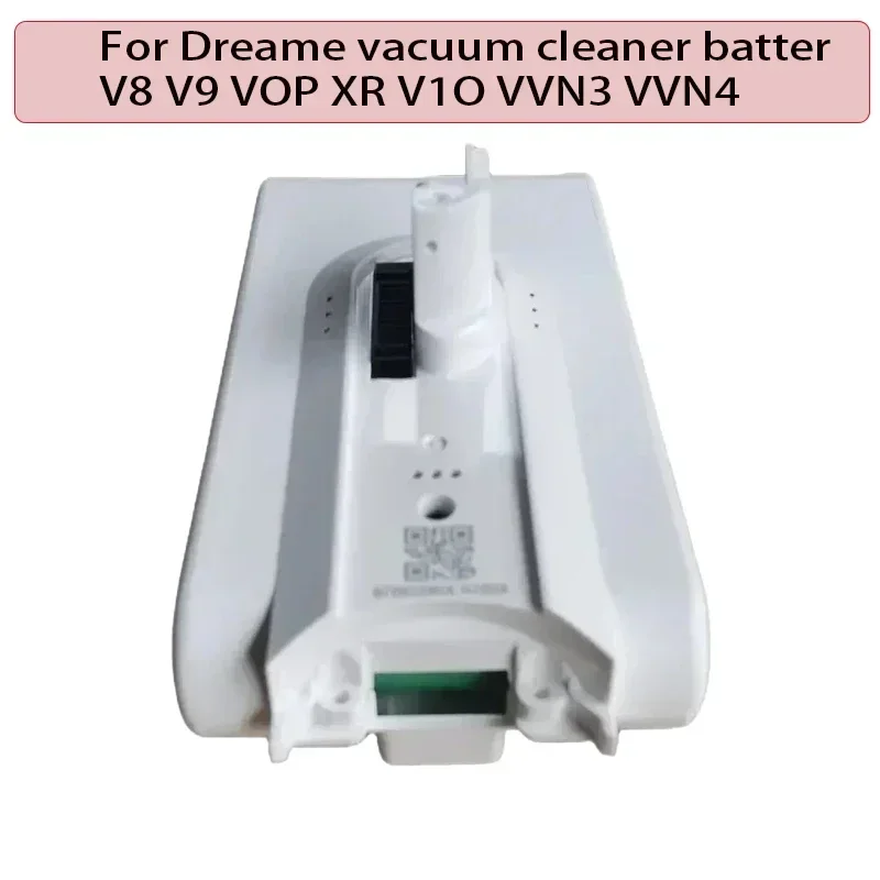 Новый оригинальный аккумулятор емкостью 5000 мАч для сменной батареи Dreame, аксессуар для ручного беспроводного пылесосаV9 V9P XR V10 VVN3 VVN4 V8
Новый оригинальный аккумулятор емкостью 5000 мАч для сменной батареи Dreame, аксессуар для ручного беспроводного пылесосаV9 V9P XR V10 VVN3 VVN4 V8
