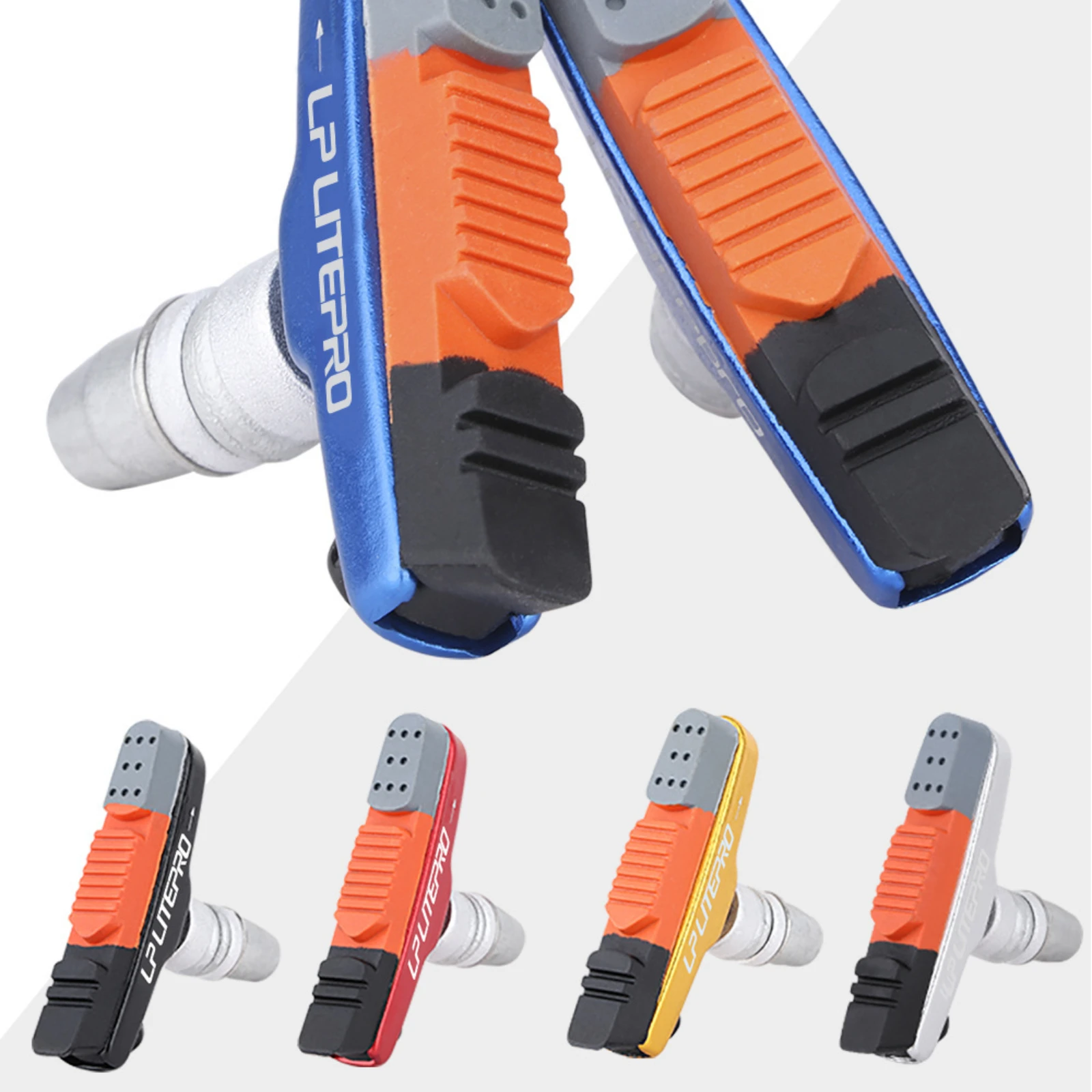 Bicycle V-type silent brake pads mountain road bike wear-resistant brake shoes thickened rubber heat dissipation accessories
Bicycle V-type silent brake pads mountain road bike wear-resistant brake shoes thickened rubber heat dissipation accessories