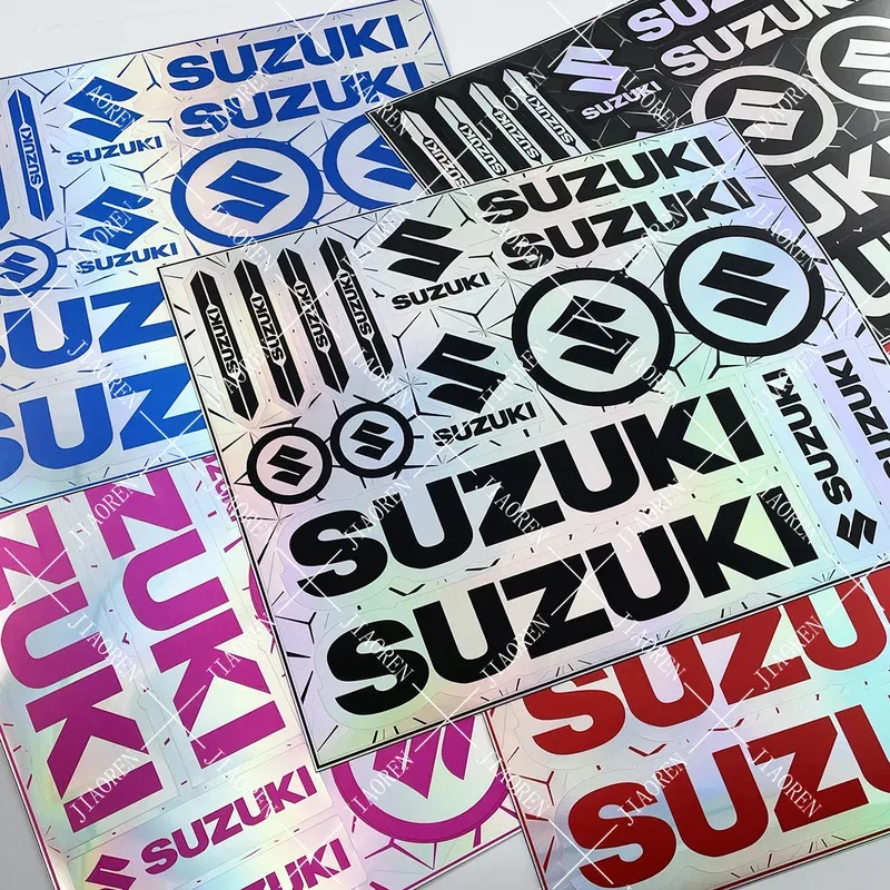 Виниловая наклейка Suzuki с логотипом мотоцикла, бак, шлем, автомобильная наклейка
Виниловая наклейка Suzuki с логотипом мотоцикла, бак, шлем, автомобильная наклейка