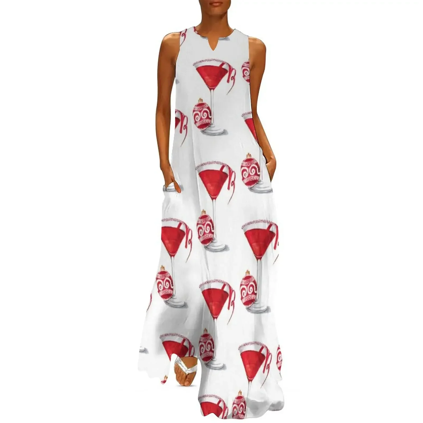 Christmas Martini Long Dress Clothing ceremony dresses Summer women's clothing Prom gown Dress
Christmas Martini Long Dress Clothing ceremony dresses Summer women's clothing Prom gown Dress