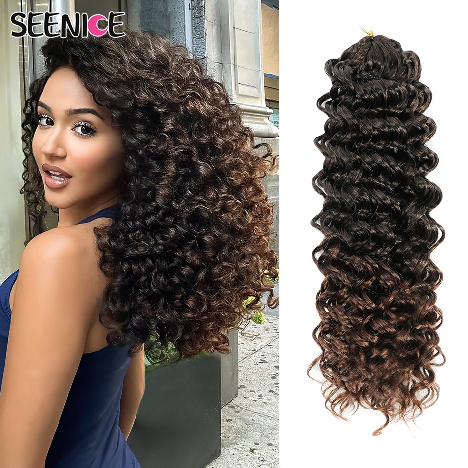 18"Ombre Blonde Synthetic GoGo Curl Crochet Hair Extensions Beach Curl Bohemian Crochet Braids Deep Wave Braiding Hair ForWomen
18"Ombre Blonde Synthetic GoGo Curl Crochet Hair Extensions Beach Curl Bohemian Crochet Braids Deep Wave Braiding Hair ForWomen