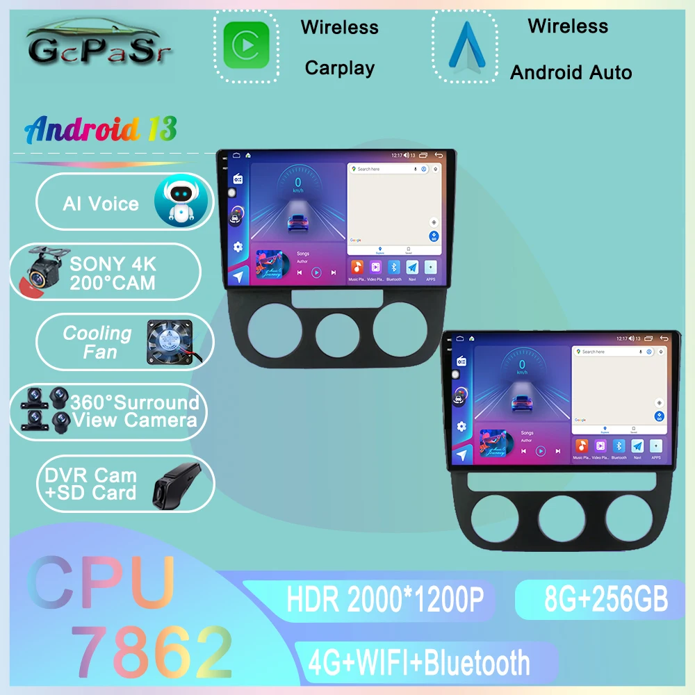 Android 13 For Volkswagen Jetta 5 2005 - 2010 Car Radio Multimedia Video Player Navigation Stereo GPS Carplay DSP No 2 din dvd
Android 13 For Volkswagen Jetta 5 2005 - 2010 Car Radio Multimedia Video Player Navigation Stereo GPS Carplay DSP No 2 din dvd