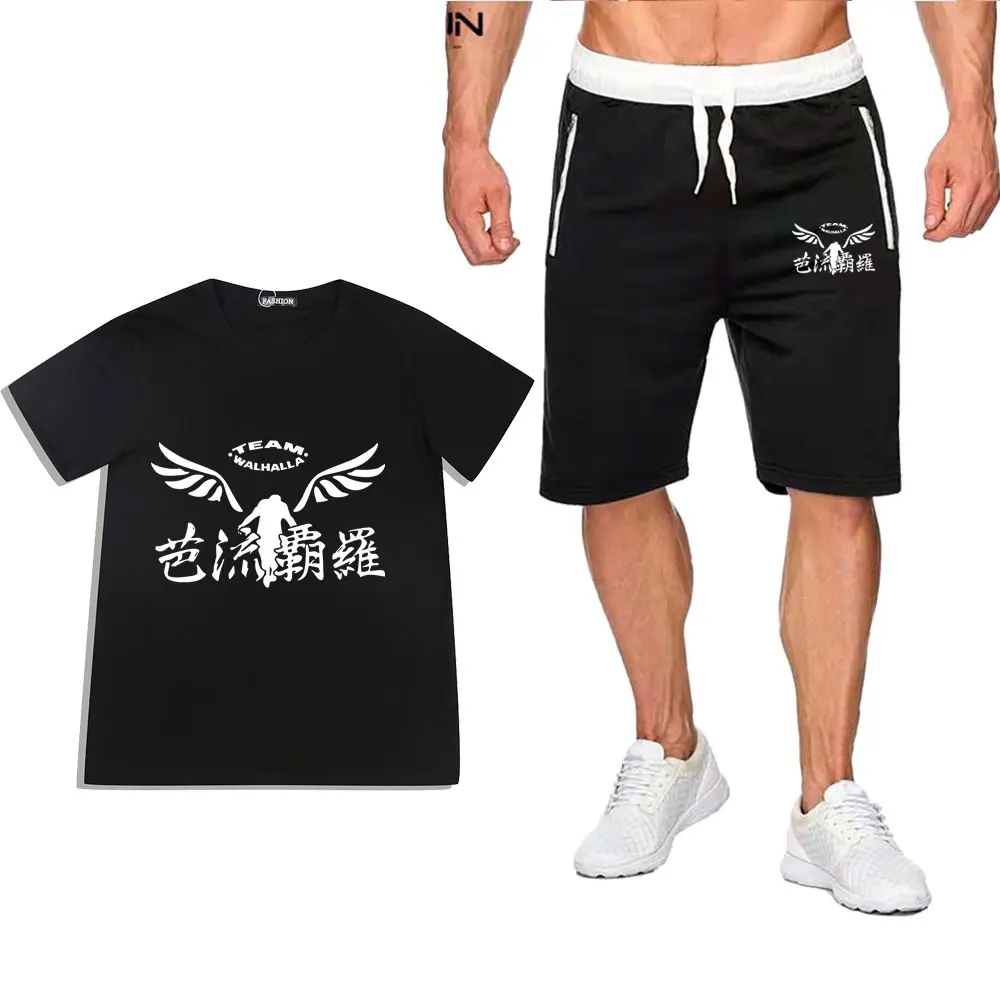 Summer men's sets Anime Tokyo Revengers cotton men women T-shirt Sports men's sets Shorts pantsuit Sets Casual Shorts
Summer men's sets Anime Tokyo Revengers cotton men women T-shirt Sports men's sets Shorts pantsuit Sets Casual Shorts