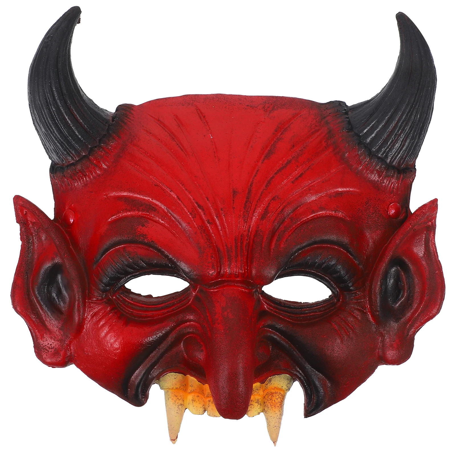 Mask Halloween Costume Red PU Adult Size Scary Masks for Masquerade Party Cosplay Props Safe to Wear Demon Masks
Mask Halloween Costume Red PU Adult Size Scary Masks for Masquerade Party Cosplay Props Safe to Wear Demon Masks