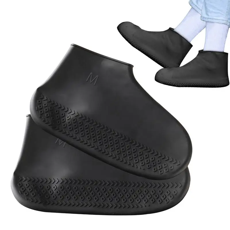 Waterproof Silicone Shoe Covers Reusable Non-Slip Wear-Resistant Rain Shoe Covers Protector Foldable Rain Shoe Covers For Rainy
Waterproof Silicone Shoe Covers Reusable Non-Slip Wear-Resistant Rain Shoe Covers Protector Foldable Rain Shoe Covers For Rainy