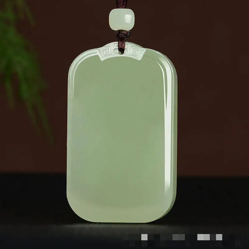 Натуральный пустой кулон Hotan из нефрита с веревочной цепочкой Hetian Jades Nephrite прямоугольная Подвеска Ожерелье для мужчин женщин Изящные Ювелирные изделия Подарки
Натуральный пустой кулон Hotan из нефрита с веревочной цепочкой Hetian Jades Nephrite прямоугольная Подвеска Ожерелье для мужчин женщин Изящные Ювелирные изделия Подарки