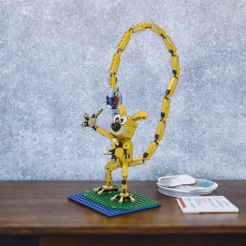 253 шт. MOC MARSUPILAMI строительные блоки образовательные DIY комиксы фигурка игрушка для детей развитие операционных навыков
253 шт. MOC MARSUPILAMI строительные блоки образовательные DIY комиксы фигурка игрушка для детей развитие операционных навыков