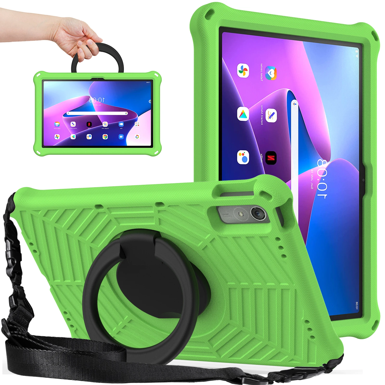 Rotating Case For Lenovo Tab P11 Gen2 Xiaoxin Pad Plus 2023 Pro 11.5" TB-350FU J716F J706F EVA Cover For M10 Gen3 10.1" TB-328FU
Rotating Case For Lenovo Tab P11 Gen2 Xiaoxin Pad Plus 2023 Pro 11.5" TB-350FU J716F J706F EVA Cover For M10 Gen3 10.1" TB-328FU