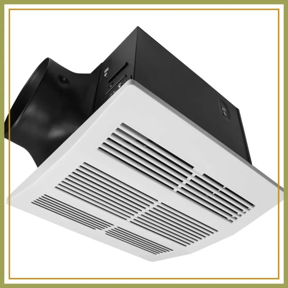 Ultra-Quiet 200CFM Bathroom Exhaust Fan, 2.0 Sones, 6" Duct, for Rooms up to 200 Sq. Ft., Stainless Steel, HVI 2100
Ultra-Quiet 200CFM Bathroom Exhaust Fan, 2.0 Sones, 6" Duct, for Rooms up to 200 Sq. Ft., Stainless Steel, HVI 2100