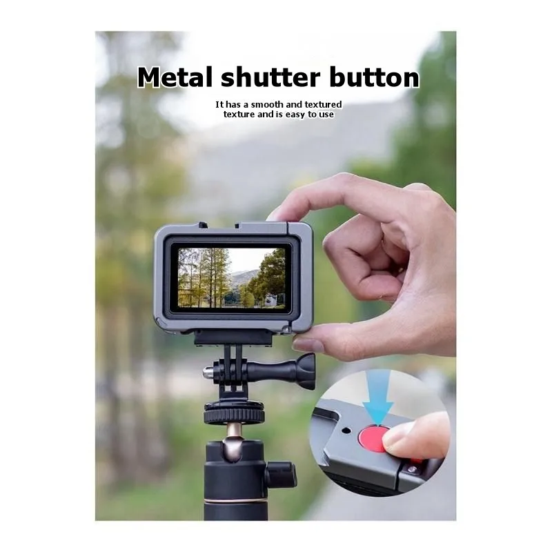【LOW STOCK】For DJI Action 6 Expansion Cage Frame-Magnetic Design For Vertical& Horizontal Shooting In Aluminum Alloy
【LOW STOCK】For DJI Action 6 Expansion Cage Frame-Magnetic Design For Vertical& Horizontal Shooting In Aluminum Alloy