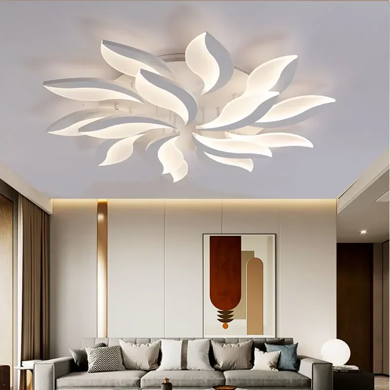 Modern Ceiling Light Home Decoration Minimalism Leaf Shape Black White Led Lights Nordic Bedroom Living Room Dining Lampe Salon
Modern Ceiling Light Home Decoration Minimalism Leaf Shape Black White Led Lights Nordic Bedroom Living Room Dining Lampe Salon