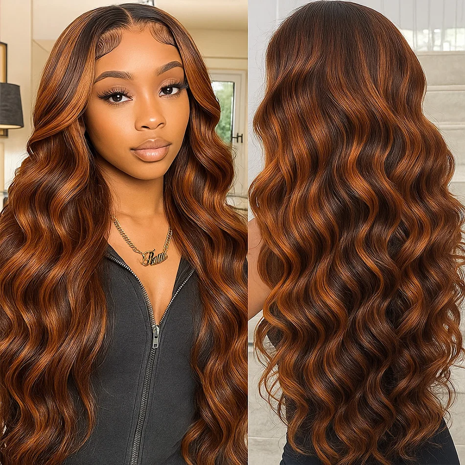# Парик с кружевной застежкой 5x5, омбре, цвет имбирно-оранжевый, из натуральных волос, с волнистым укладом, без клея, предварительно вырезанный кружевной край, 4/350 Ginger Brown Highlight
# Парик с кружевной застежкой 5x5, омбре, цвет имбирно-оранжевый, из натуральных волос, с волнистым укладом, без клея, предварительно вырезанный кружевной край, 4/350 Ginger Brown Highlight