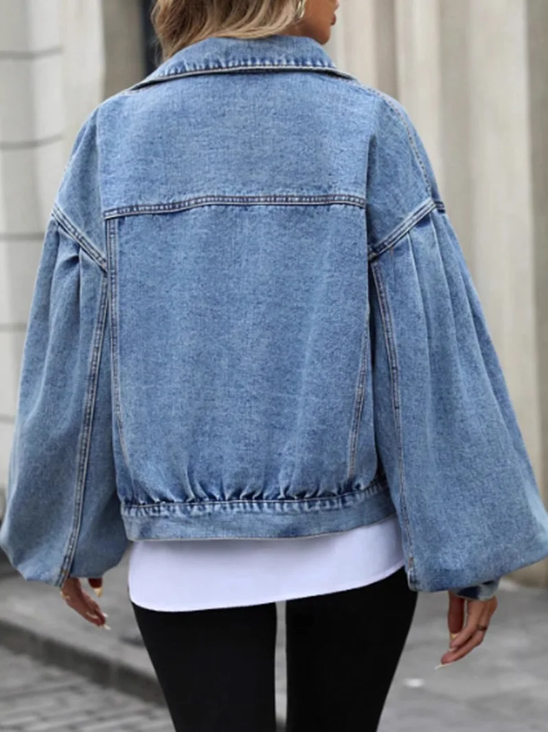 Casual Street Style Women's Clothing Cross-Border Loose Fit Versatile Short Jacket Bright Surface Cotton Long Sleeve Color
Casual Street Style Women's Clothing Cross-Border Loose Fit Versatile Short Jacket Bright Surface Cotton Long Sleeve Color