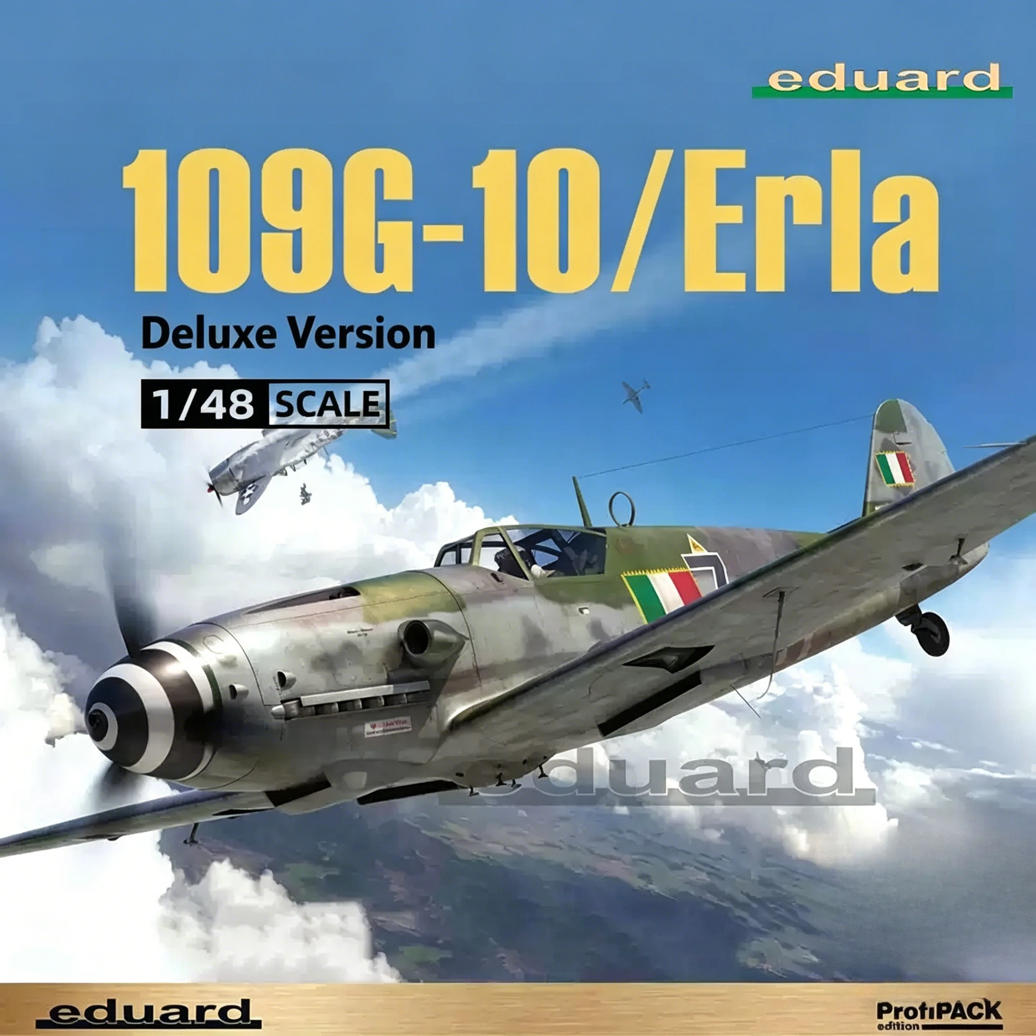 Eduard Plastic Assembled Aircraft Model Kit 82164 Bf 109G-10 Erla 1/48
Eduard Plastic Assembled Aircraft Model Kit 82164 Bf 109G-10 Erla 1/48