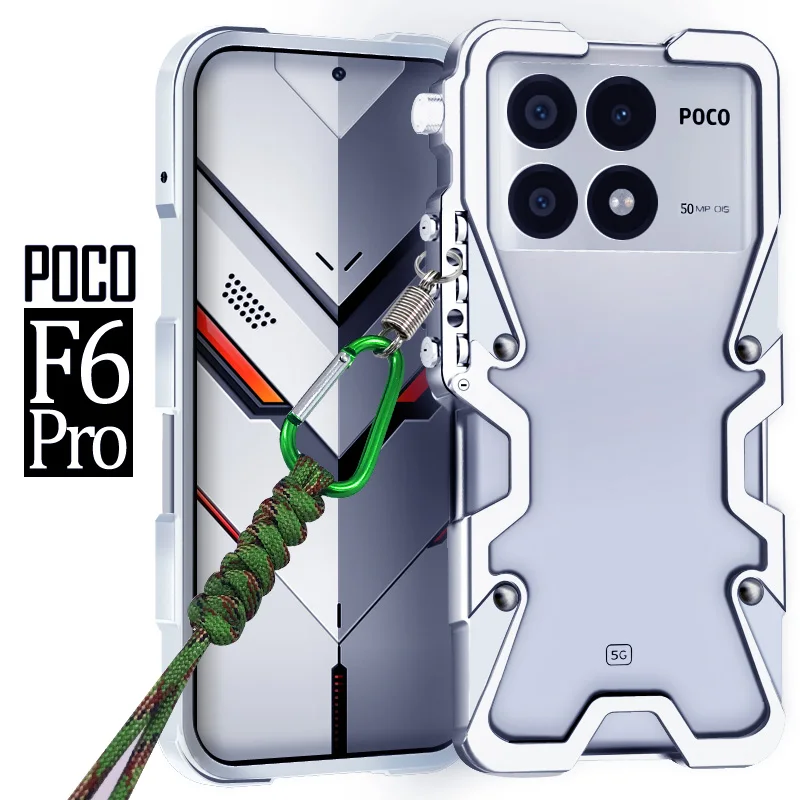 Luxury Metal Aluminum bumper Shockproof Case For Xiaomi Mi poco X6 pro neo X5 pro M6 Pro F5 F6 Pro Aluminum Cases Cover Bumper
Luxury Metal Aluminum bumper Shockproof Case For Xiaomi Mi poco X6 pro neo X5 pro M6 Pro F5 F6 Pro Aluminum Cases Cover Bumper