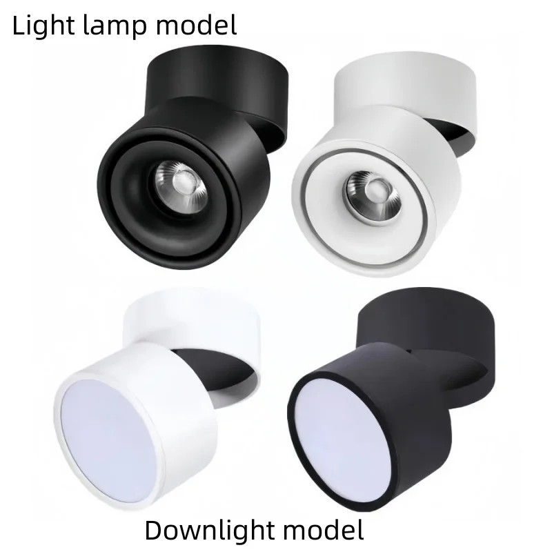 Open spotlight led ceiling lamp shop ceiling household adjustable angle adjustment bright downlight
Open spotlight led ceiling lamp shop ceiling household adjustable angle adjustment bright downlight