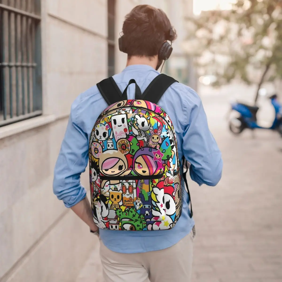 Tokidoki Kawaii Donutella Sandy Unicorno Backpack Boys Girls BookBag Kids School Bag Laptop Shoulder Bags for Men Women
Tokidoki Kawaii Donutella Sandy Unicorno Backpack Boys Girls BookBag Kids School Bag Laptop Shoulder Bags for Men Women