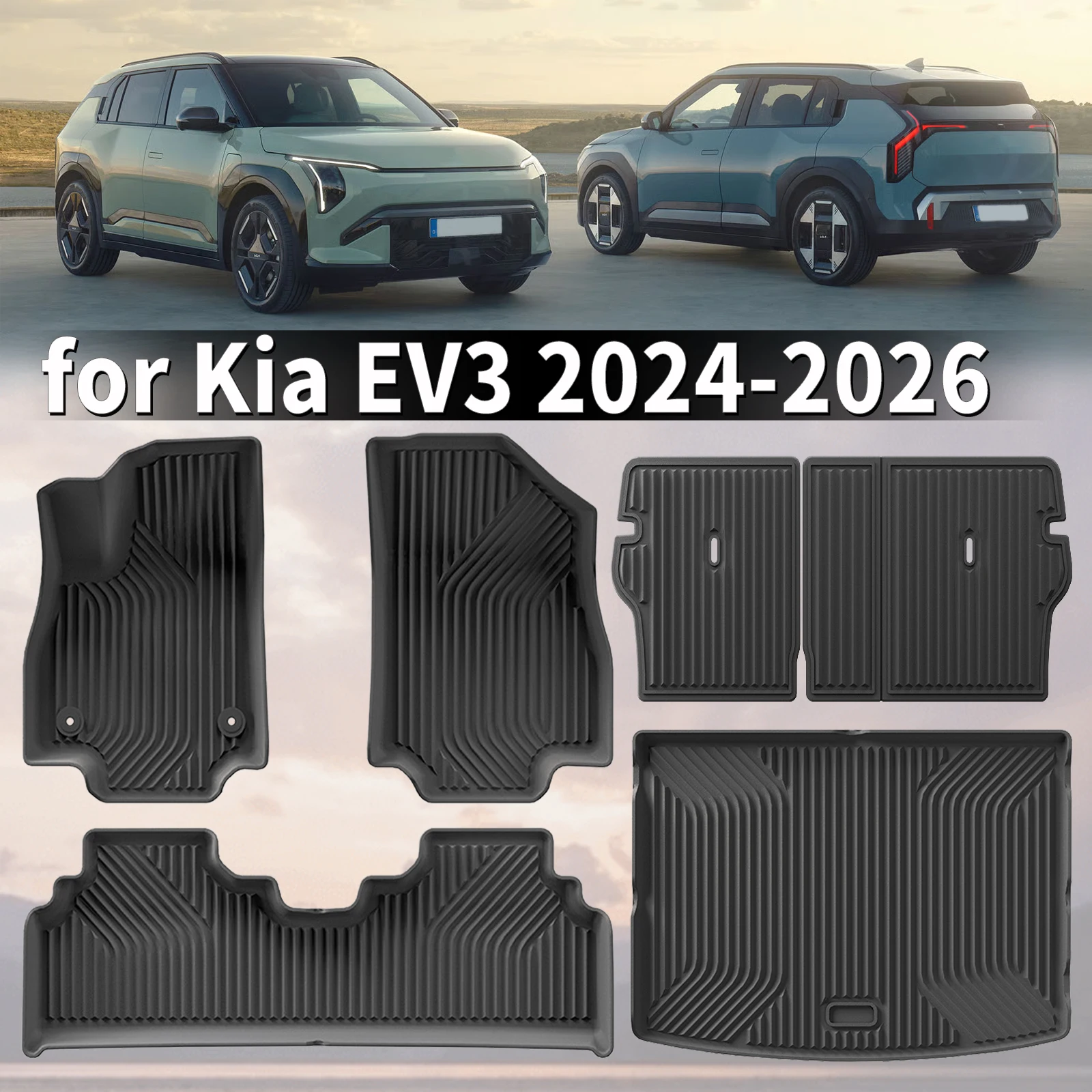 Для Kia EV3 2024 2025 2026 GT 3D Maxpider Стиль TPE Коврики Полный охват Сверхмощные всепогодные аксессуары
Для Kia EV3 2024 2025 2026 GT 3D Maxpider Стиль TPE Коврики Полный охват Сверхмощные всепогодные аксессуары