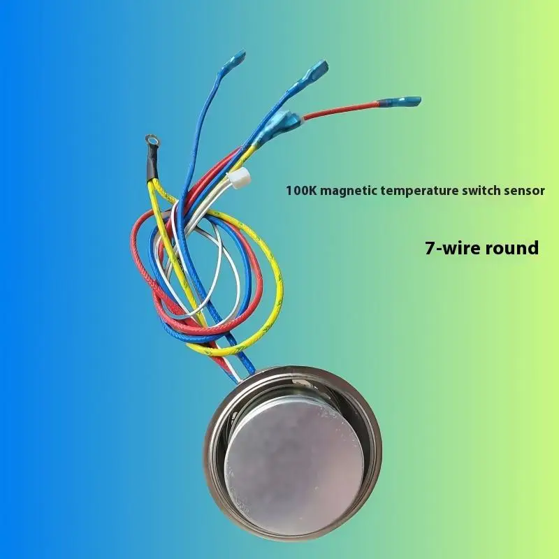 Universal 3950 100K Circular With Wire Magnetic Steel Temperature Control Switch Sensor Electric Rice Cooker Accessories 
Universal 3950 100K Circular With Wire Magnetic Steel Temperature Control Switch Sensor Electric Rice Cooker Accessories