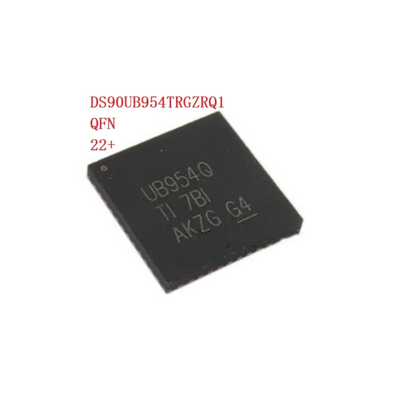 (334 шт.) DS90UB954TRGZRQ1 QFN-48 Автомобильный чип декодирования последовательного управления DS90UB DS90UB954TRGZRQ1
(334 шт.) DS90UB954TRGZRQ1 QFN-48 Автомобильный чип декодирования последовательного управления DS90UB DS90UB954TRGZRQ1