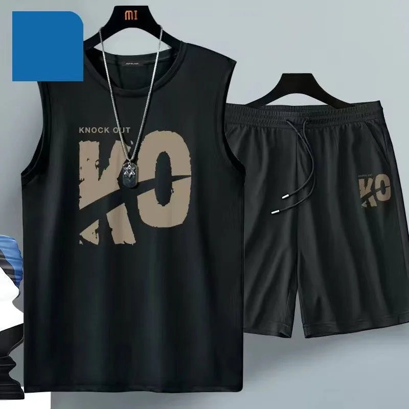 2024 Summer Men Clothing Harajuku Breathable fashion Sportswear Basketball suit casual short-sleeved T-shirt + shorts 2-piece
2024 Summer Men Clothing Harajuku Breathable fashion Sportswear Basketball suit casual short-sleeved T-shirt + shorts 2-piece