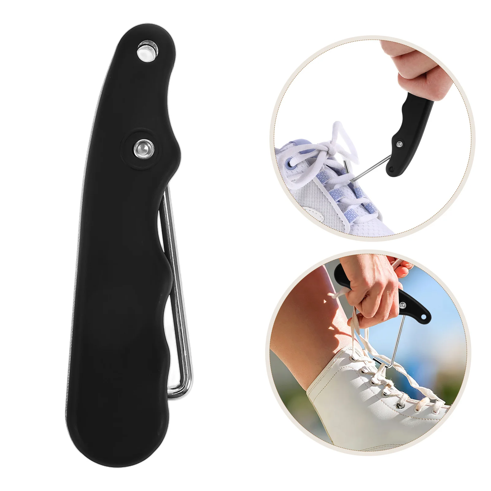 Stainless Steel Shoelace Tightener Tool For Ice Skates And Roller Skates Folding Skate Shoelace Lace Tight With Portable Shoe
Stainless Steel Shoelace Tightener Tool For Ice Skates And Roller Skates Folding Skate Shoelace Lace Tight With Portable Shoe