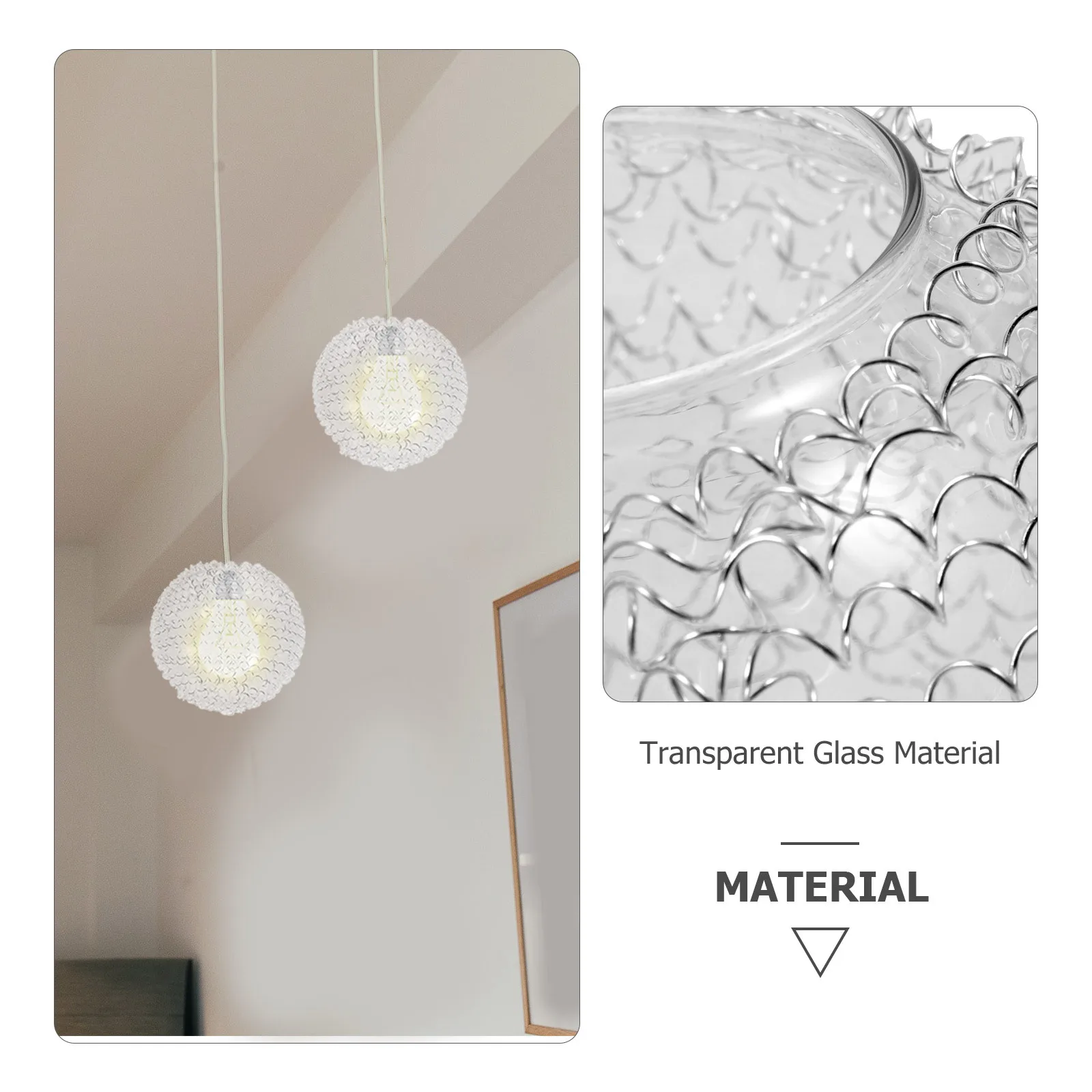 Globe Glass Lamp Shade Clear Replacement Cover for Pendant Ceiling Light Decorative Chandelier Lighting Fixture Bright
Globe Glass Lamp Shade Clear Replacement Cover for Pendant Ceiling Light Decorative Chandelier Lighting Fixture Bright