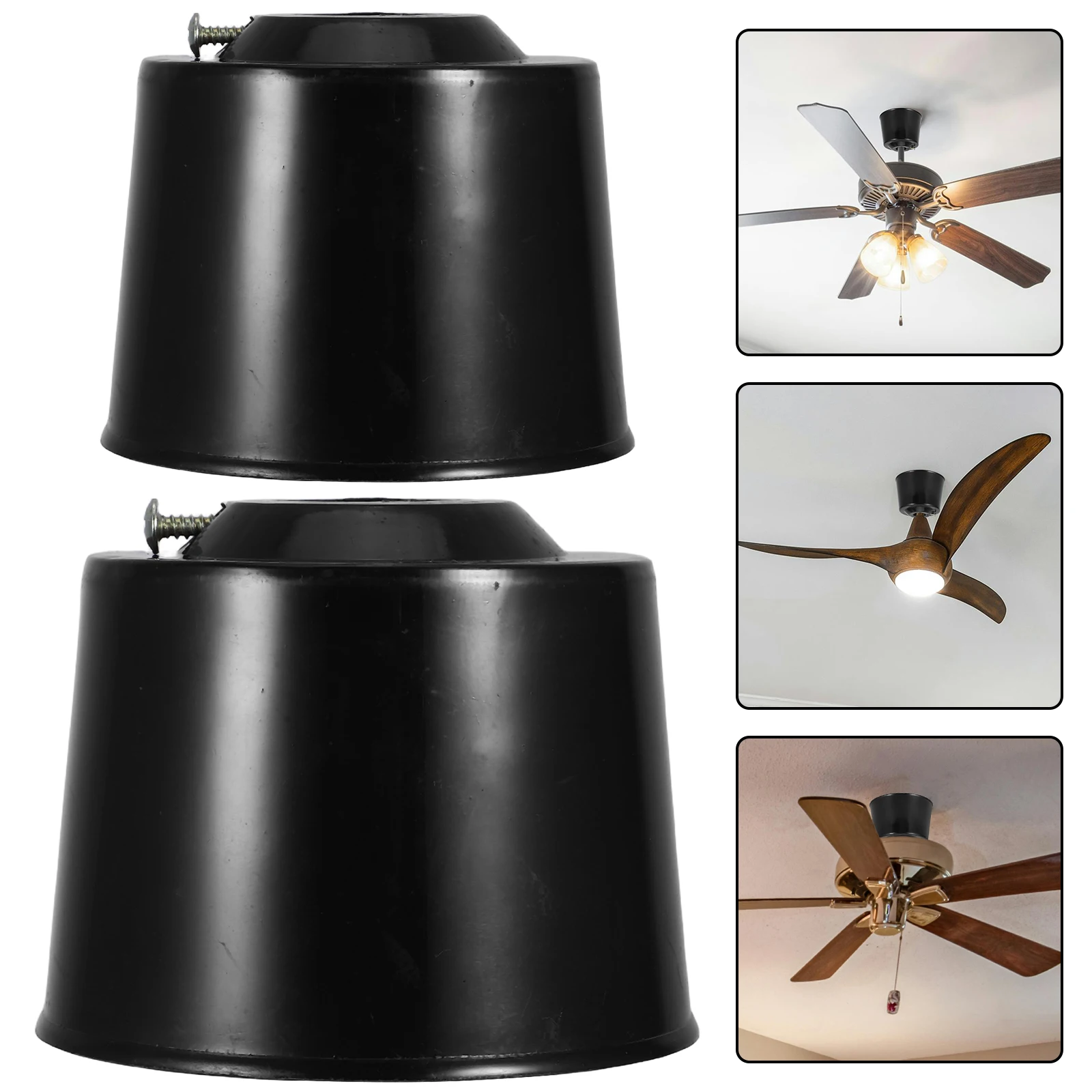 2pcs Ceiling Fan Accessories Canopy Dust Cover Plate Replacement Light Cover For Ceiling Light Pendant Fan Black Universal Fit
2pcs Ceiling Fan Accessories Canopy Dust Cover Plate Replacement Light Cover For Ceiling Light Pendant Fan Black Universal Fit