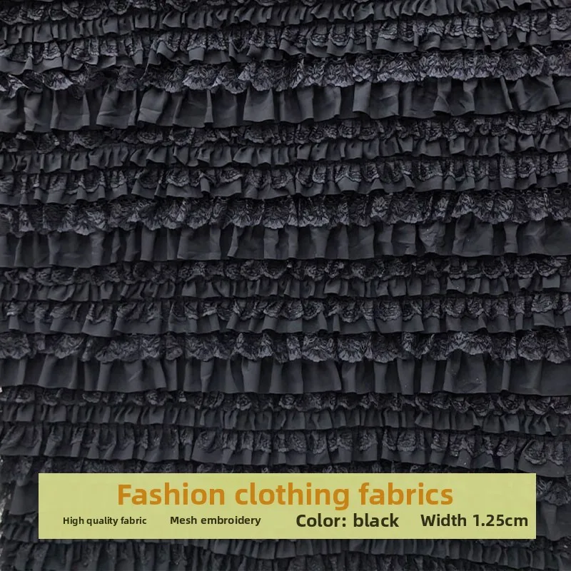 Mesh Multi Layer Lace Wave Chiffon Fabric for Lolita dress Beach skirt Handmade clothingdiy cloth by the yard Sewing Material
Mesh Multi Layer Lace Wave Chiffon Fabric for Lolita dress Beach skirt Handmade clothingdiy cloth by the yard Sewing Material