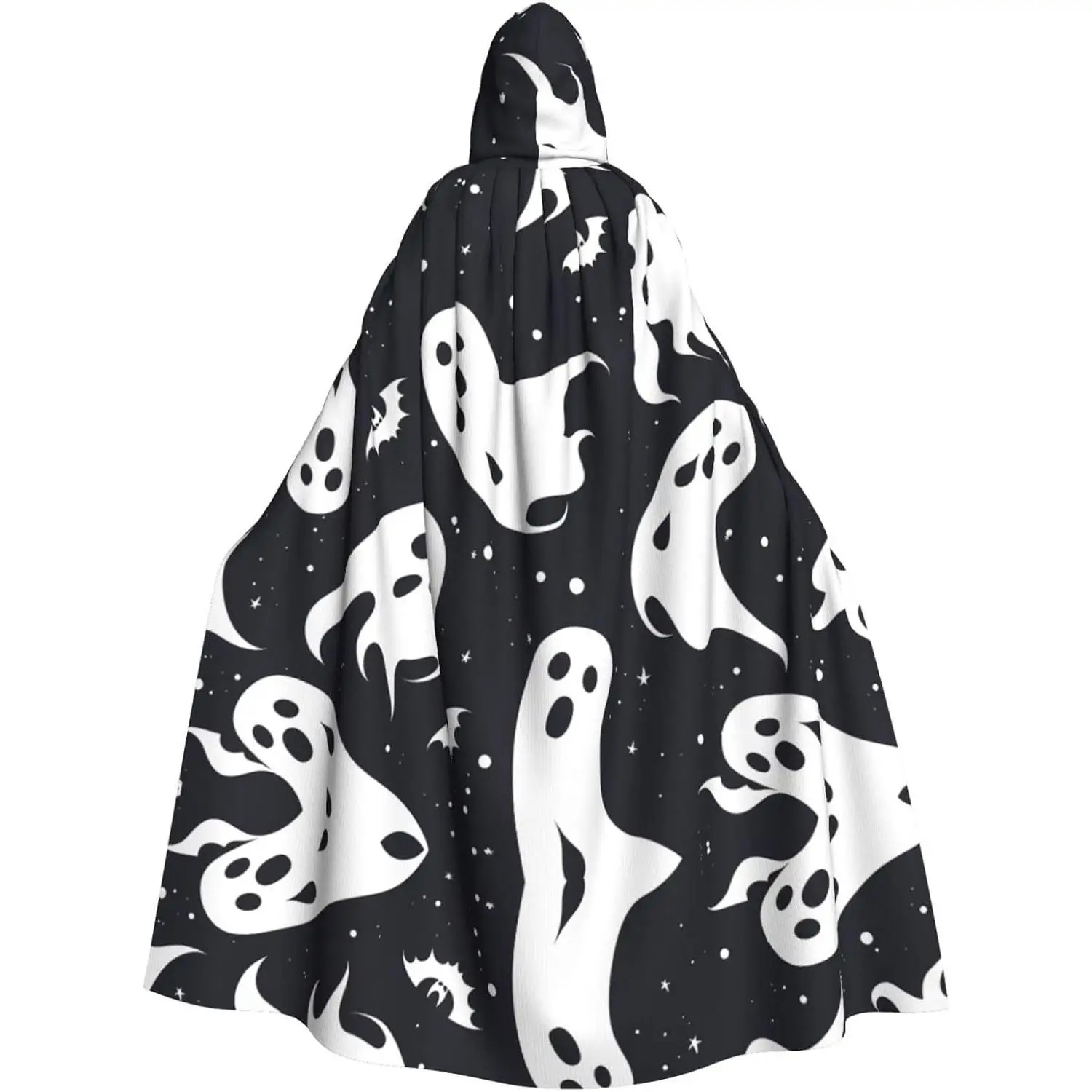 black and halloween ghost Prints Hooded Cloak for Halloween Role-Playing and Costume Parties Adult Men Women Christmas Cosplay
black and halloween ghost Prints Hooded Cloak for Halloween Role-Playing and Costume Parties Adult Men Women Christmas Cosplay